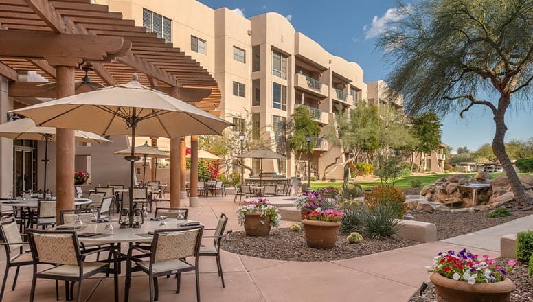 Vi at Grayhawk exterior. 