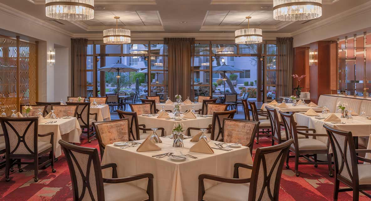 Vi at Grayhawk The Alpenglow restaurant. 