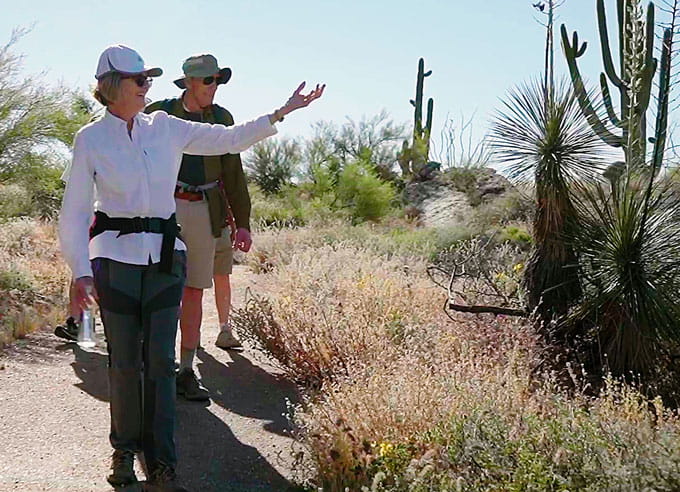 Residents explore the desert around Vi at Grayhawk.