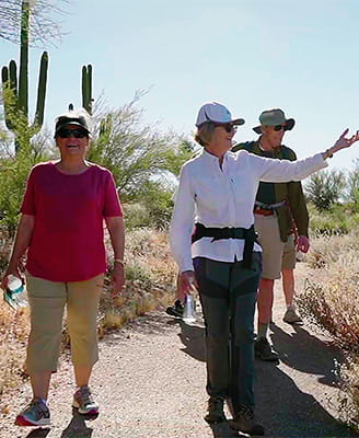Vi at Grayhawk's Hiking Club