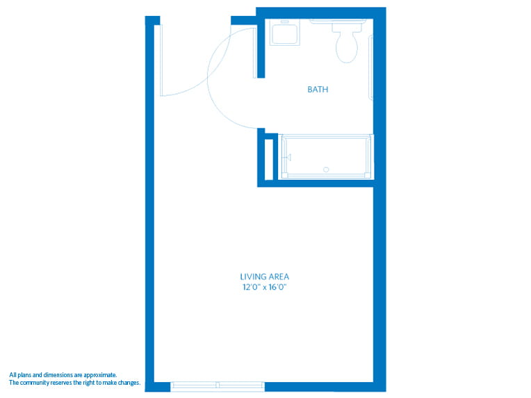 Desert Flower 2D floor plan. 