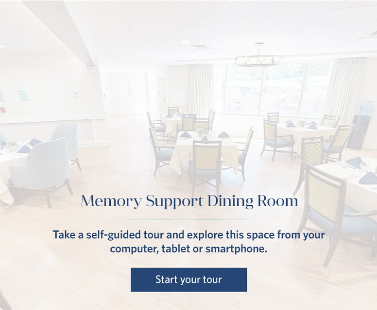 Memory Support Dining Room virtual tour. 
