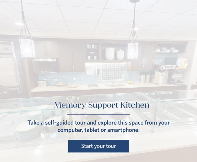 Memory Support Kitchen virtual tour. 