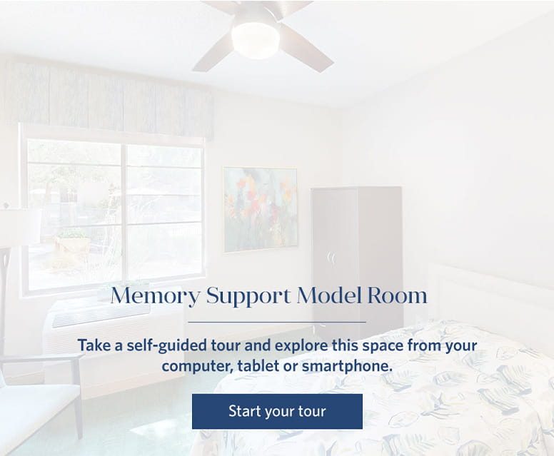 Memory Support Model Room virtual tour. 