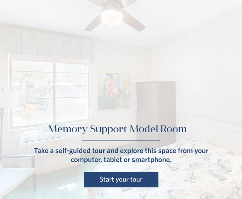 Memory Support Model Room virtual tour.