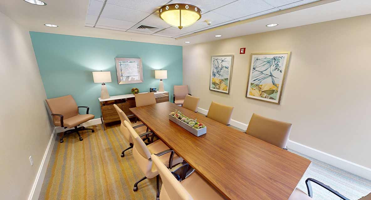 Care Center Family Meeting Room virtual tour. 