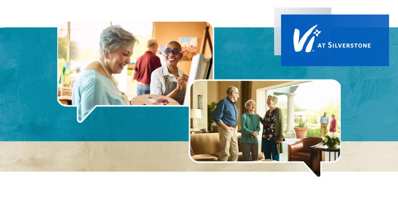 Residents doing activities.