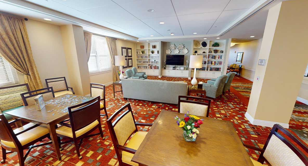 Vi at Silverstone - Assisted Living - Living Room