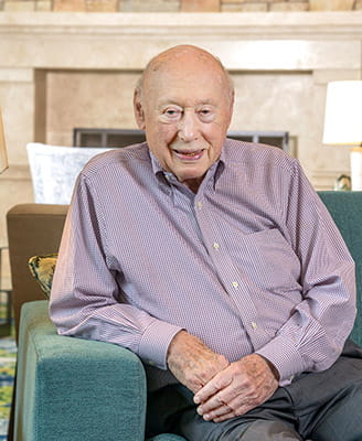 Passion projects take center stage in retirement for Vi at Palo Alto resident Jerry Seelig.