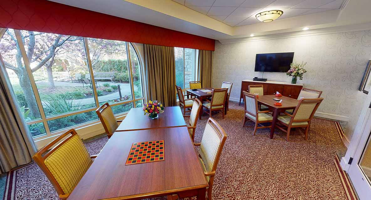 Card Room - Vi at Palo Alto Care Center