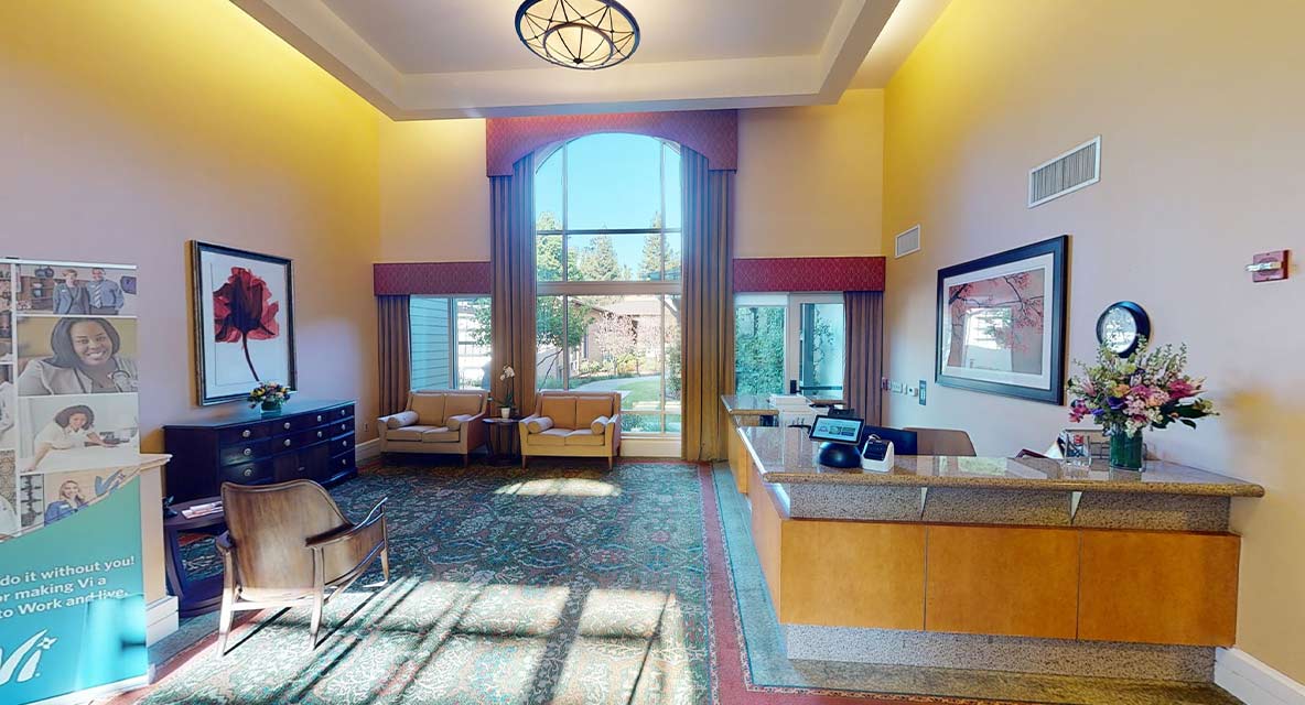 Lobby - Vi at Palo Alto Care Center