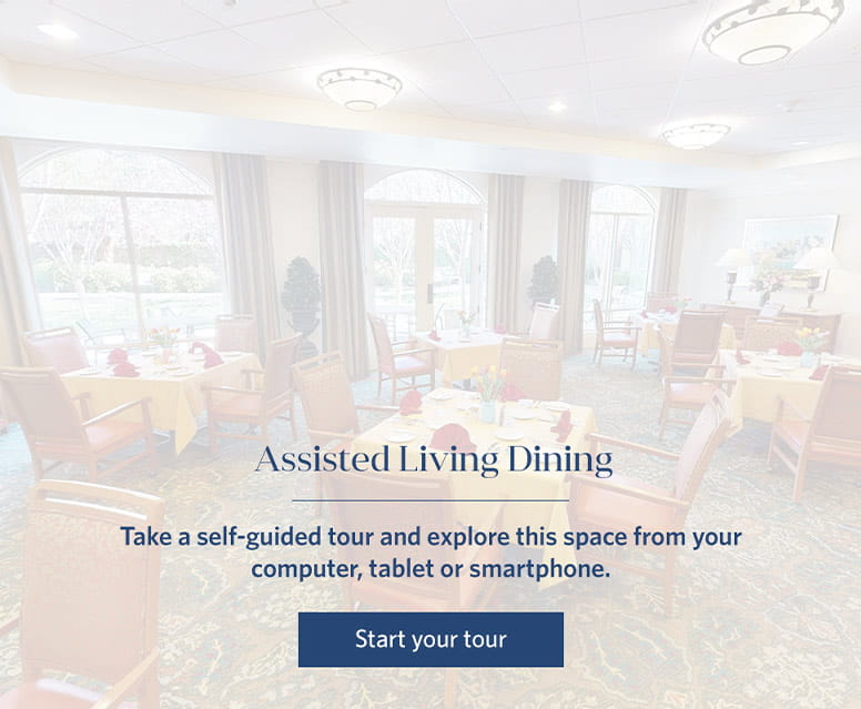 Assisted Living Dining - Vi at Palo Alto Care Center