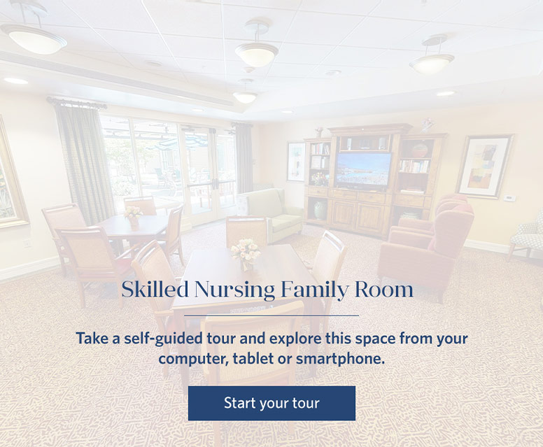 Skilled Nursing Facility Family Room - Vi at Palo Alto Care Center