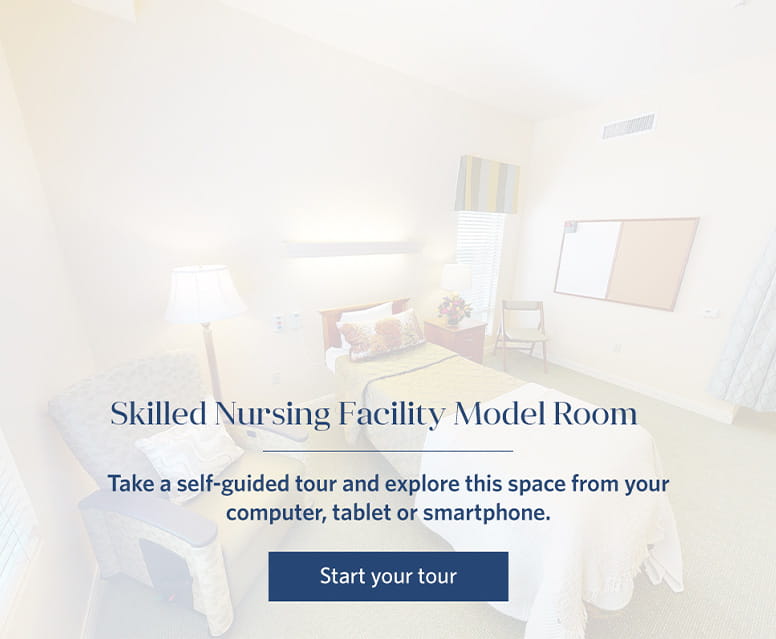 Skilled Nursing Facility Model Room - Vi at Palo Alto Care Center