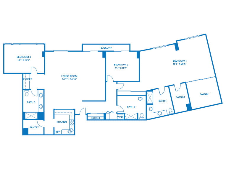 Grand Oceana - 2,618 square feet - 3 Bed, 3 Bath