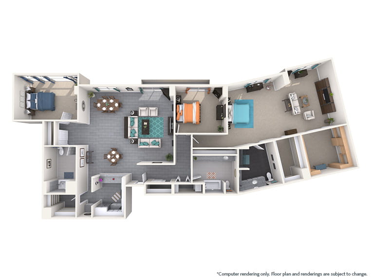 Grand Oceana - 2,618 square feet - 3 Bed, 3 Bath