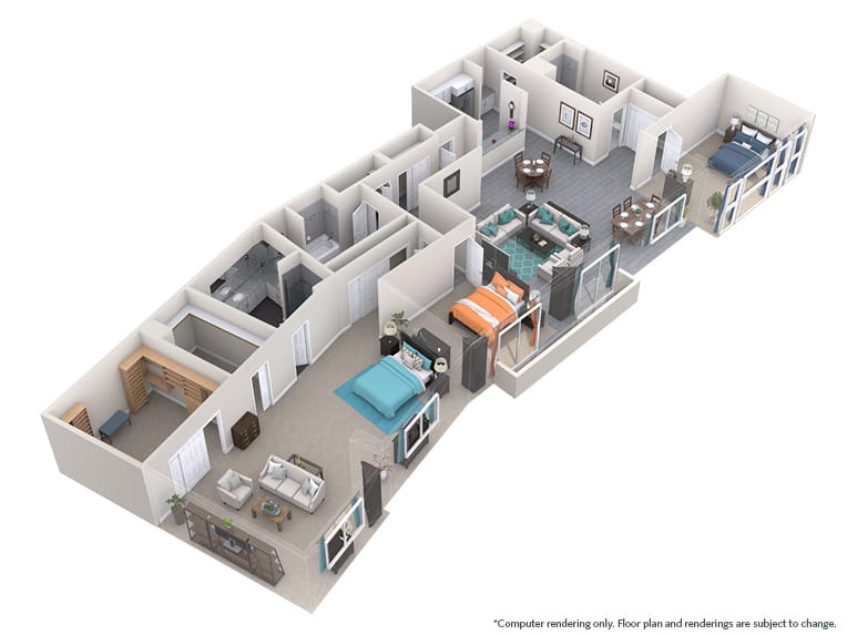 Grand Oceana - 2,618 square feet - 3 Bed, 3 Bath