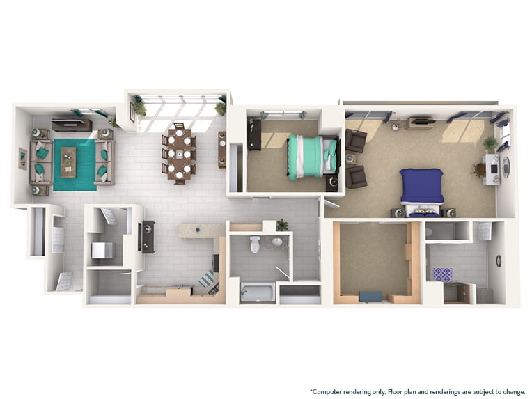 Grand Del Mar - 1,962 square feet - PH 2 Bed, 2 Bath