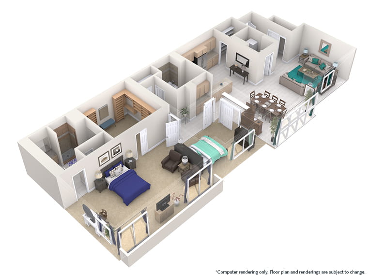 Grand Del Mar - 1,962 square feet - PH 2 Bed, 2 Bath