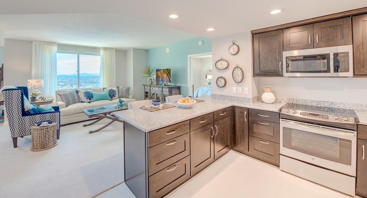 Vi at La Jolla Village kitchen. 