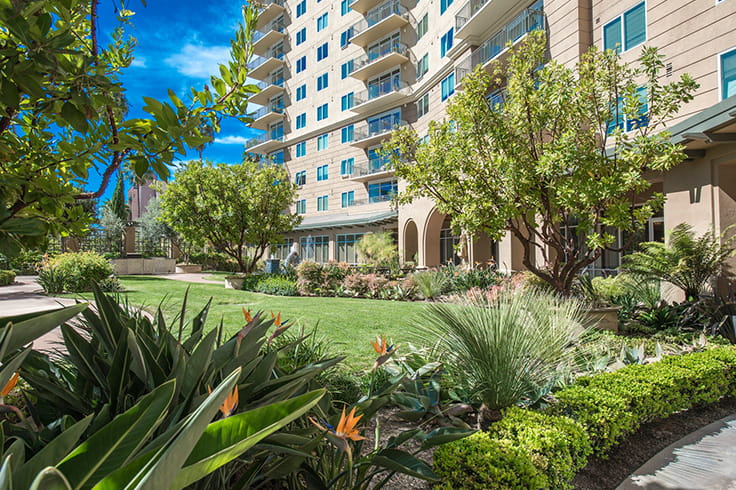 Vi Living at Aventura - Our salt-filtered swimming pool