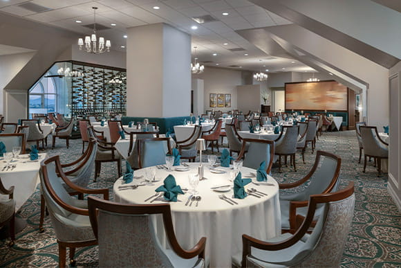 21 formal dining at Vi at La Jolla Village.