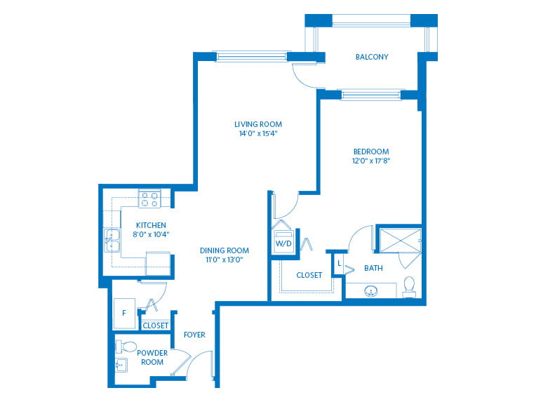 Powder Horn - 1015 square feet - 1 Bed, 1.5 Bath