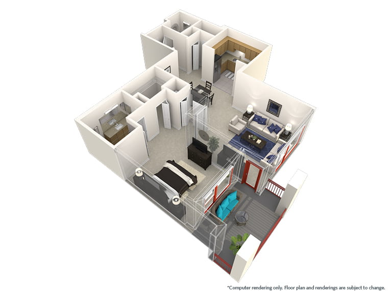 Powder Horn - 1015 square feet - 1 Bed, 1.5 Bath