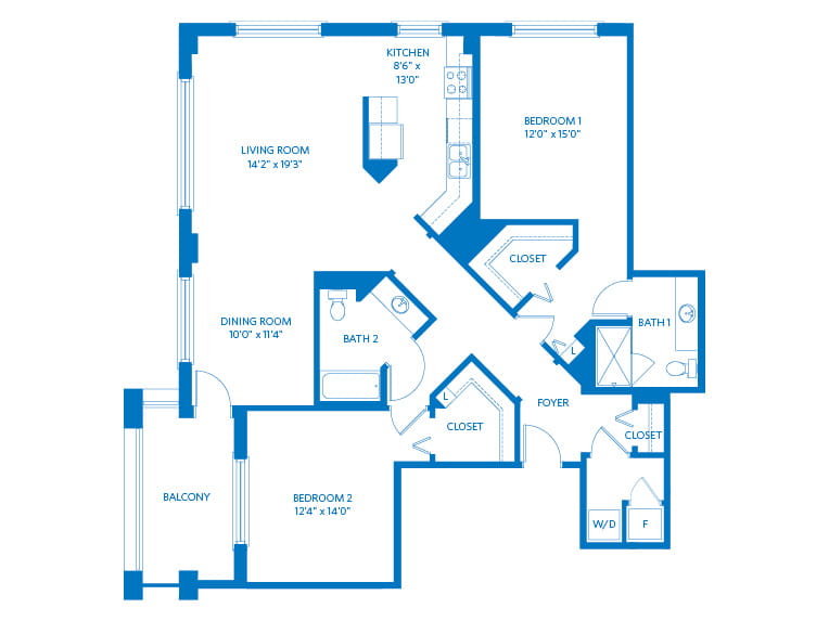 Steamboat - 1566 square feet - 2 Bed, 2 Bath