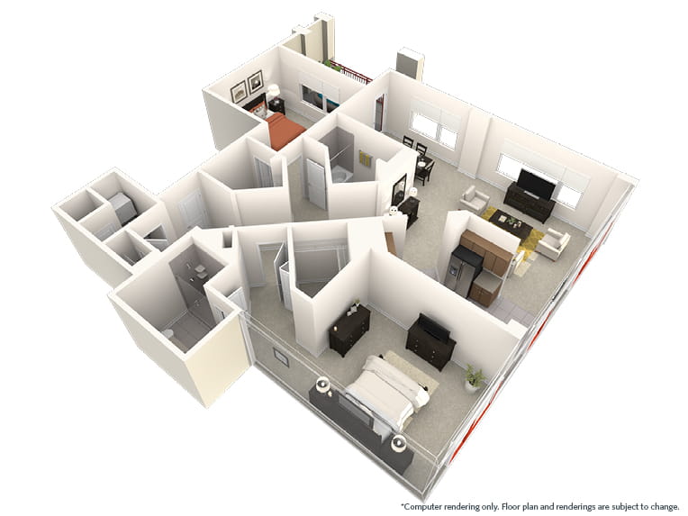 Steamboat - 1566 square feet - 2 Bed, 2 Bath