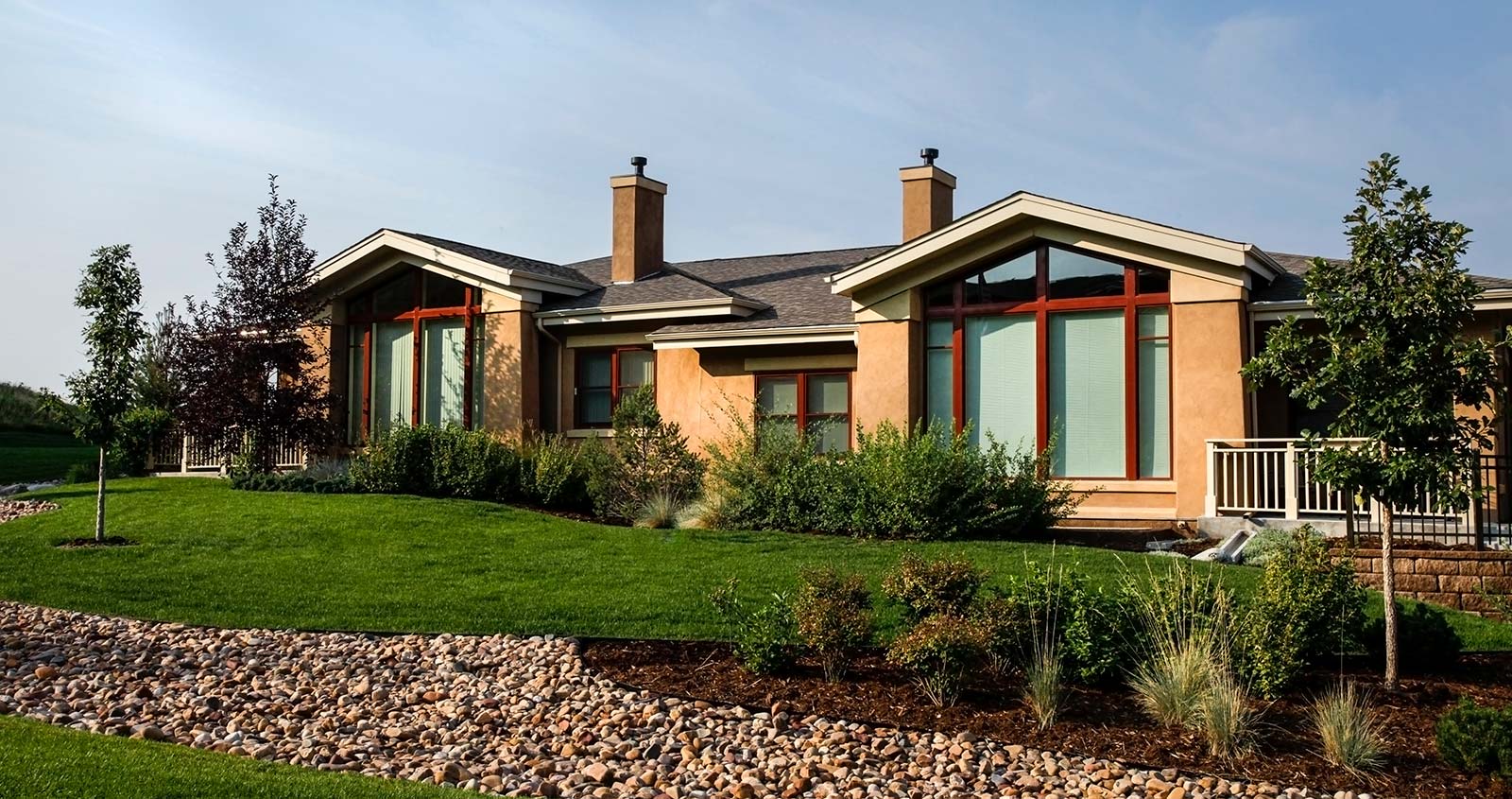 Exterior shot of cottages at Vi at Highlands Ranch