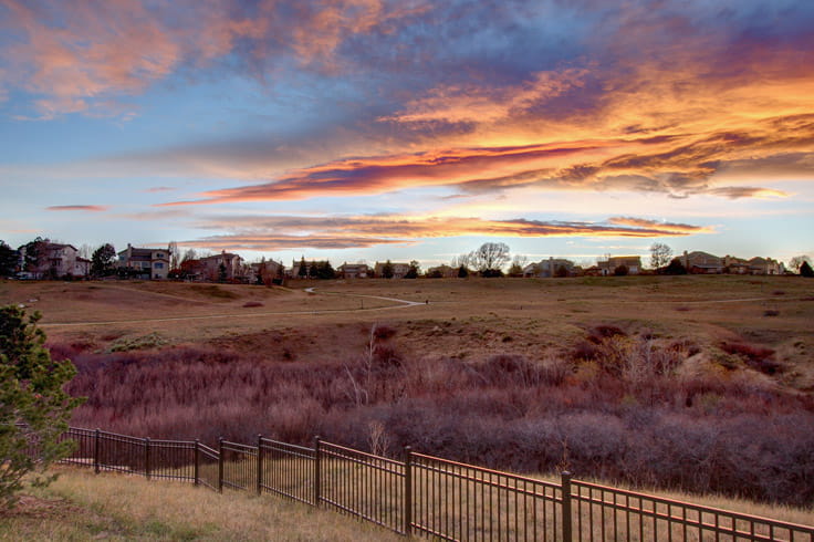 The nature that awaits residents just beyond Vi at Highlands Ranch.
