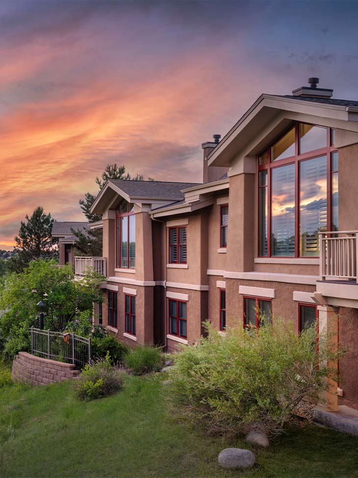 Vi at Highlands Ranch Villa exterior. 