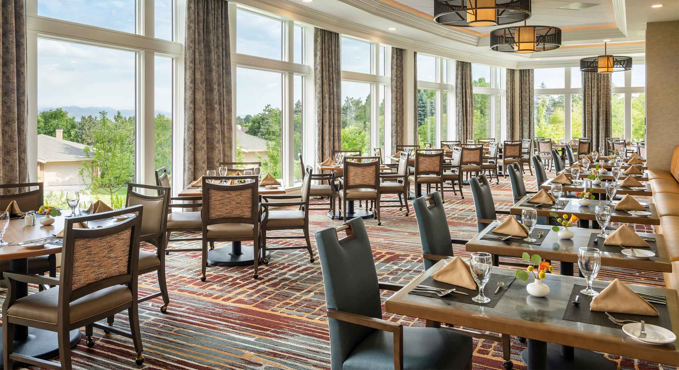 1859 restaurant at Vi at Highlands Ranch.
