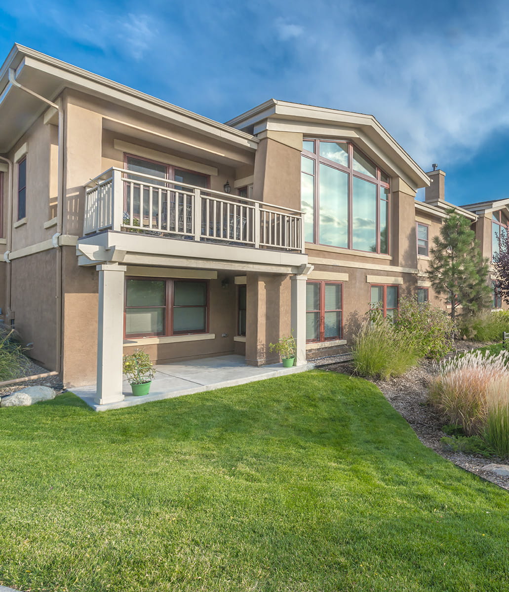 A home's exterior at Vi at Highlands Ranch.