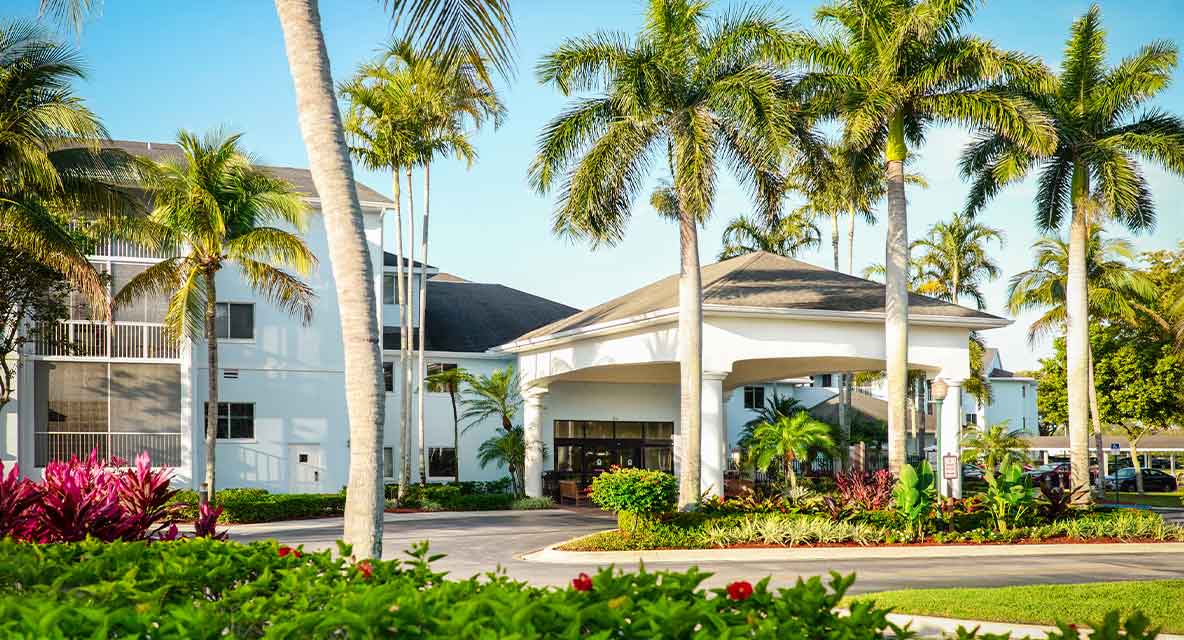 Vi at Lakeside Village exterior. 