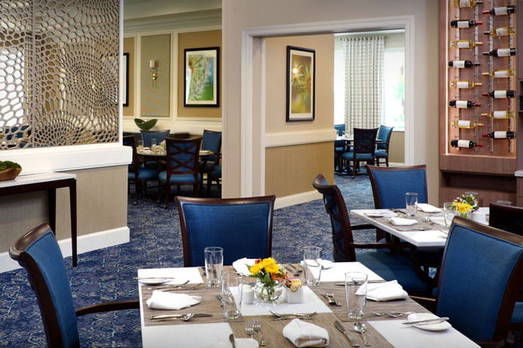 The newly redesigned restaurant