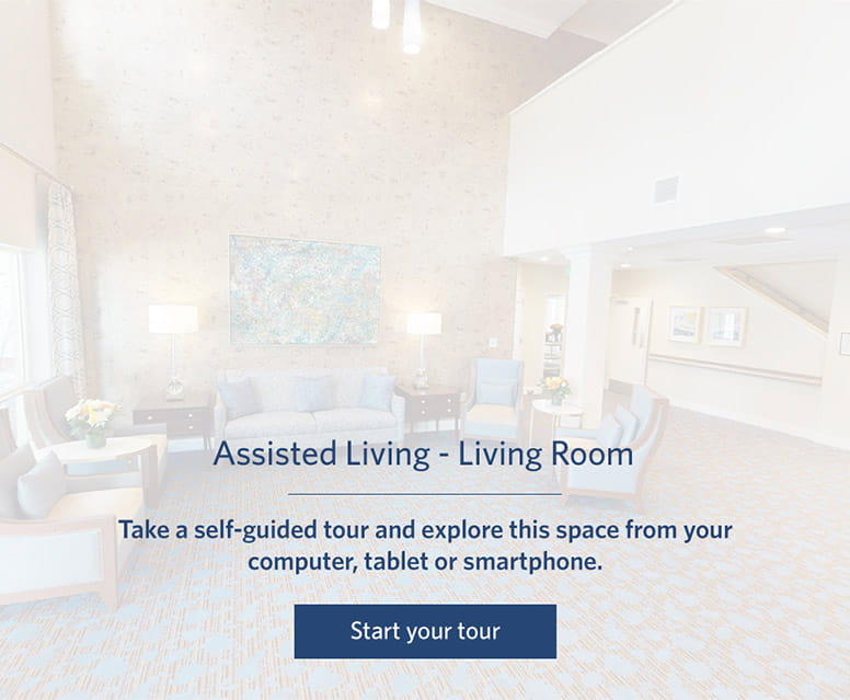 Assisted Living - Living Room- Vi at Lakeside Village Care Center 