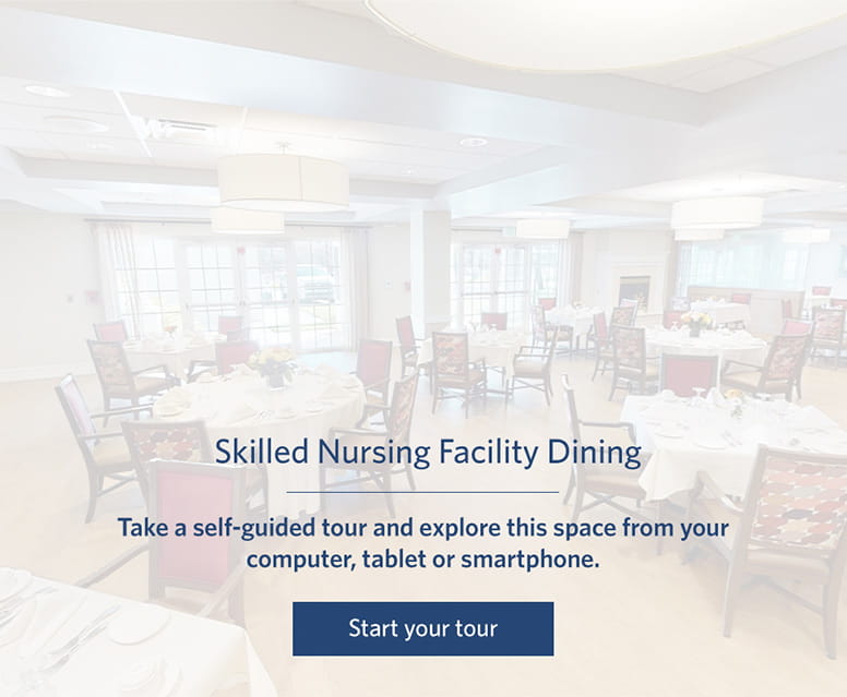Skilled Nursing Dining - Vi at Lakeside Village Care Center 
