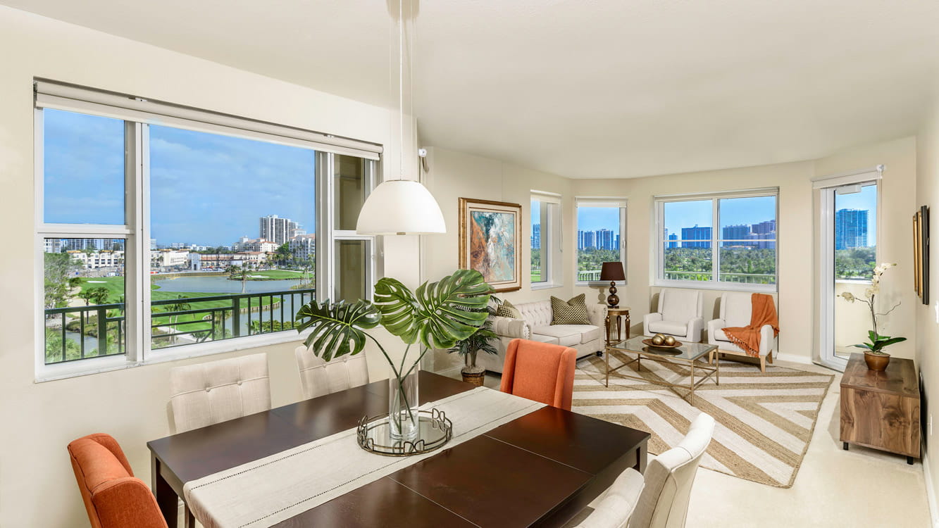 A Rembrandt floor plan at Vi at Aventura.