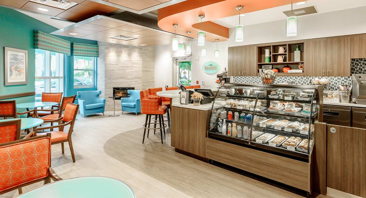 Cafe Biscotti at Vi at Aventura.