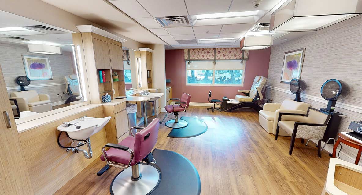 The Salon and Spa - Vi at Aventura Care Center. 