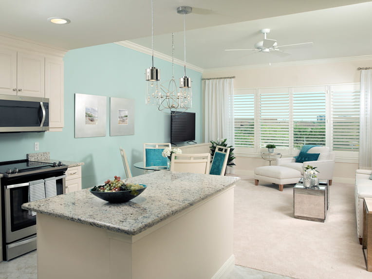 Orchid - 942 square feet - 1 Bed, 1 Bath