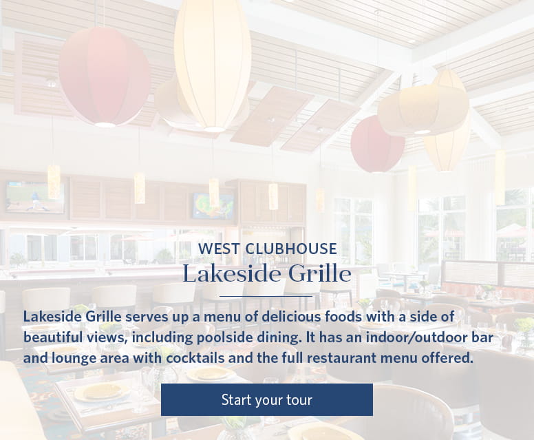 West Clubhouse Lakeside Grille Virtual Tour