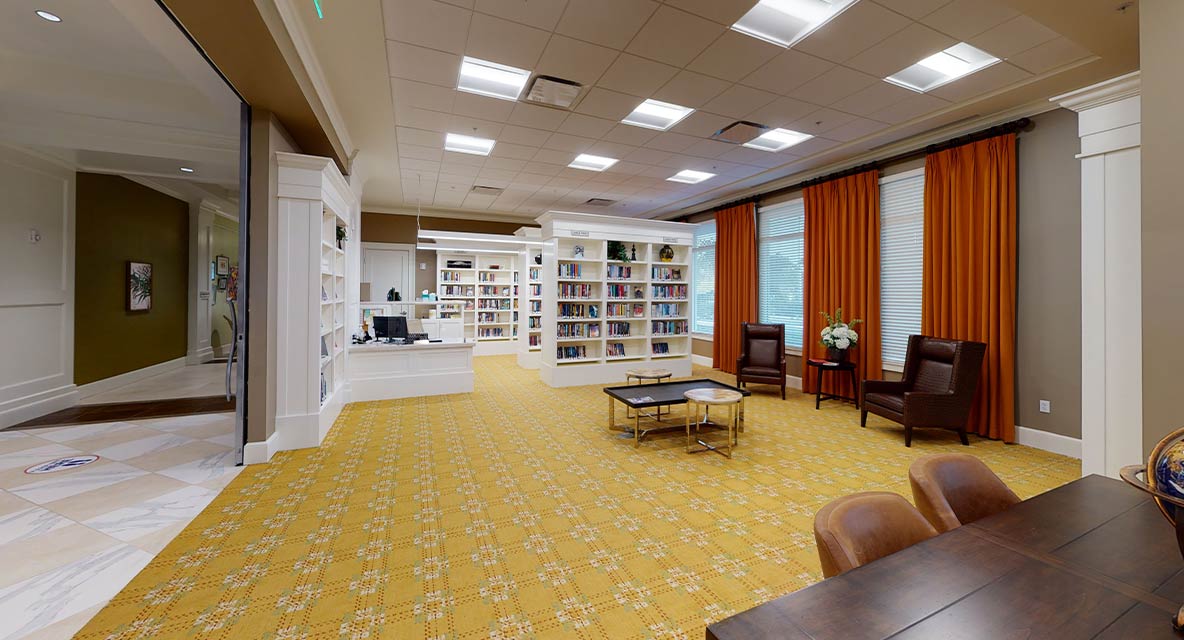 Vi at Bentley Village Library. 