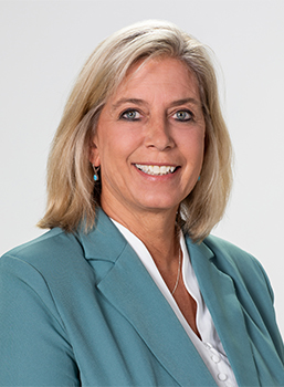 Headshot of Susan Bollock Morris, Director of Nursing. 