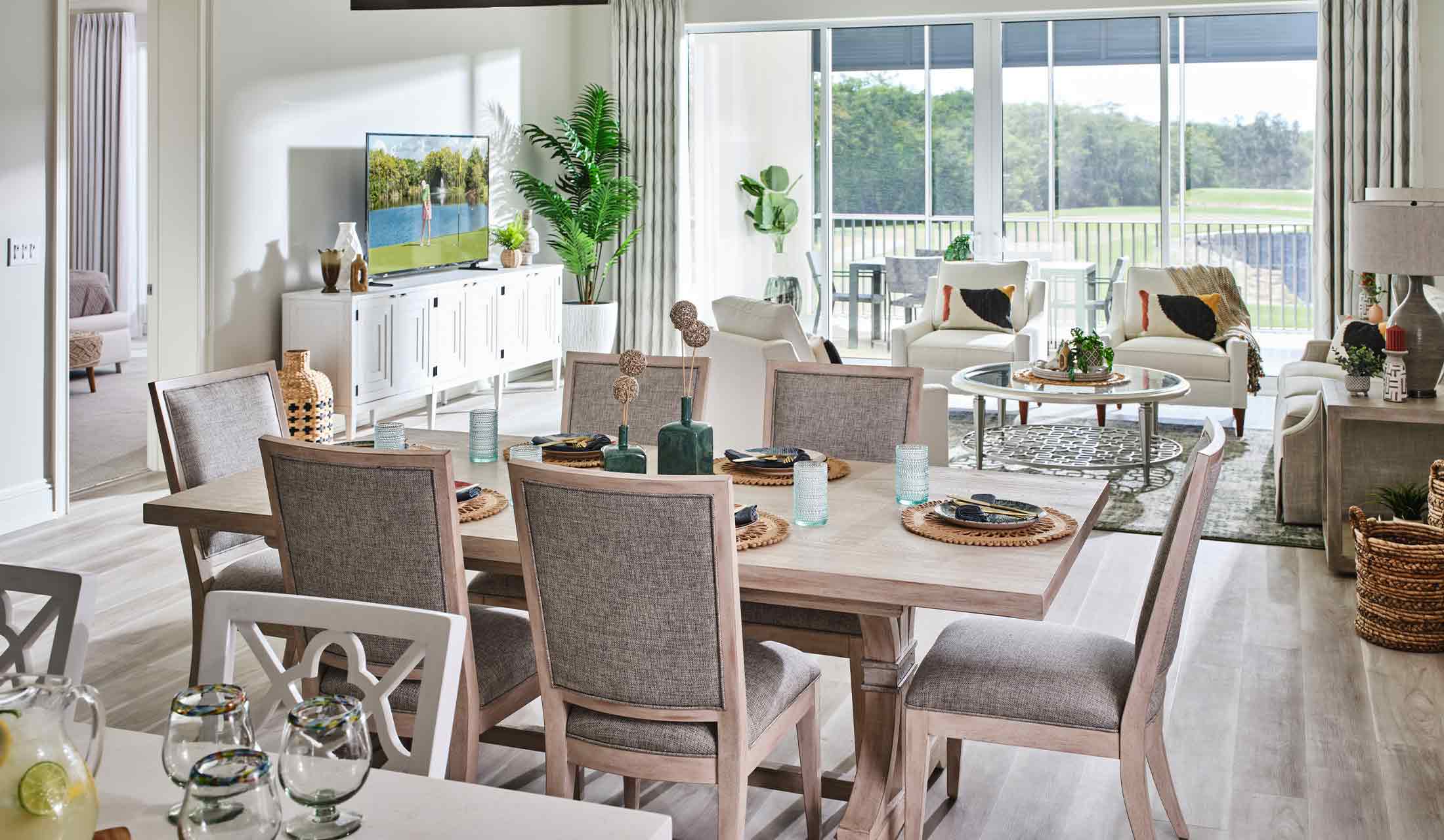 Mangrove floor plan dining room.