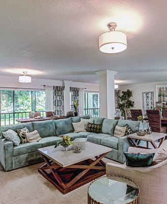 Jacaranda floor plan living room.