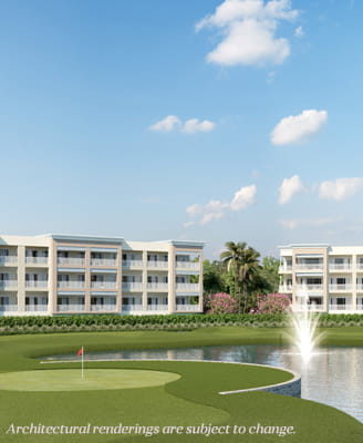 Architectural rendering of Phase 6 redevelopment.