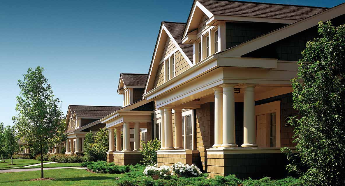 Vi at The Glen villa exterior. 